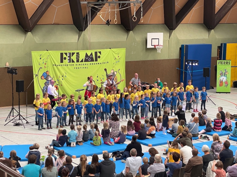 tonArt kids beim Frankfurter Kinderliedermacher Festival